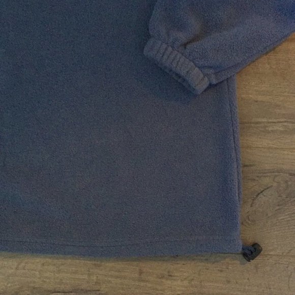 Perry Ellis Men's Navy Blue America Pullover Fleece Jacket - Picture 4 of 7